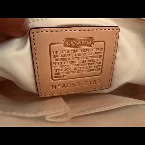 NWOT Coach Vintage Scribble Bag - Picture 7 of 7